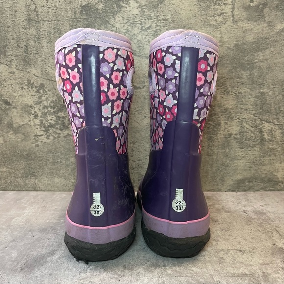 Bogs Insulated Waterproof Rain Boots sz 2Y - Picture 5 of 7